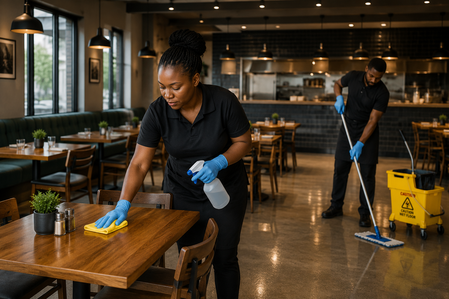 Restaurant cleaning service in Nairobi